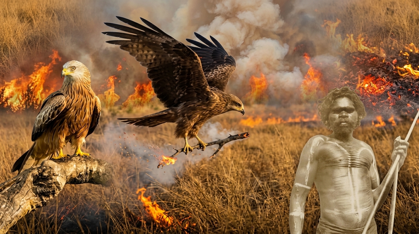 Firehawk Australia: Burung Pemangsa Yang Sengaja Sebar Api Untuk Memburu