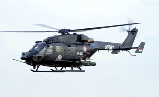 Helikopter tempur HAL Rudra milik Skuadron 116 Tankbusters