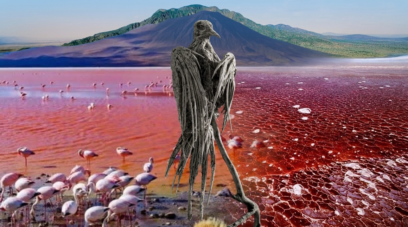 Lake Natron di Tanzania: Tasik Merah Yang Mengeraskan Bangkai Menjadi Batu