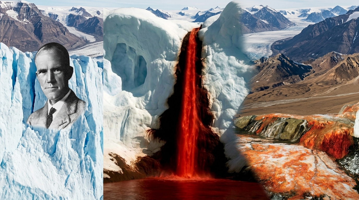 Misteri Blood Falls di McMurdo Dry Valleys: Air Terjun Merah Hujung Dunia
