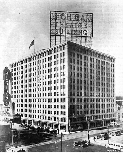 Kompleks Michigan Building di Detroit