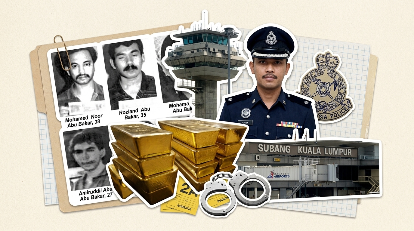 Rompakan Emas RM12 Juta Subang Airport 1994: Jenayah Paling Licik Geng Mamak